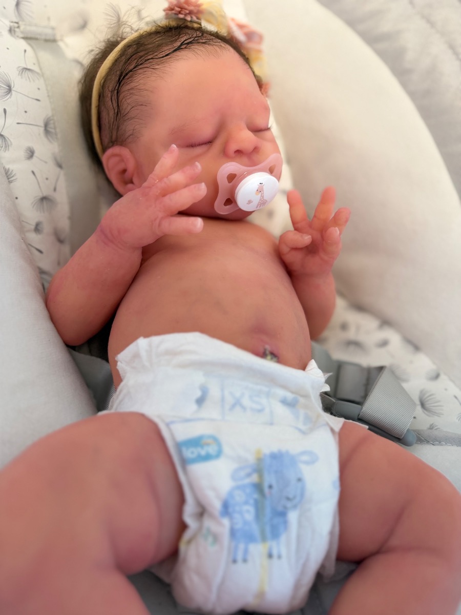 Vollsilikonbaby Mali – Detailansicht